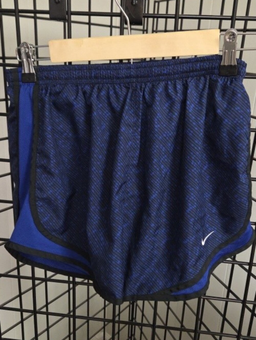 Women’s Blue Nike Shorts Dri-Fit Size Medium Lined Brief